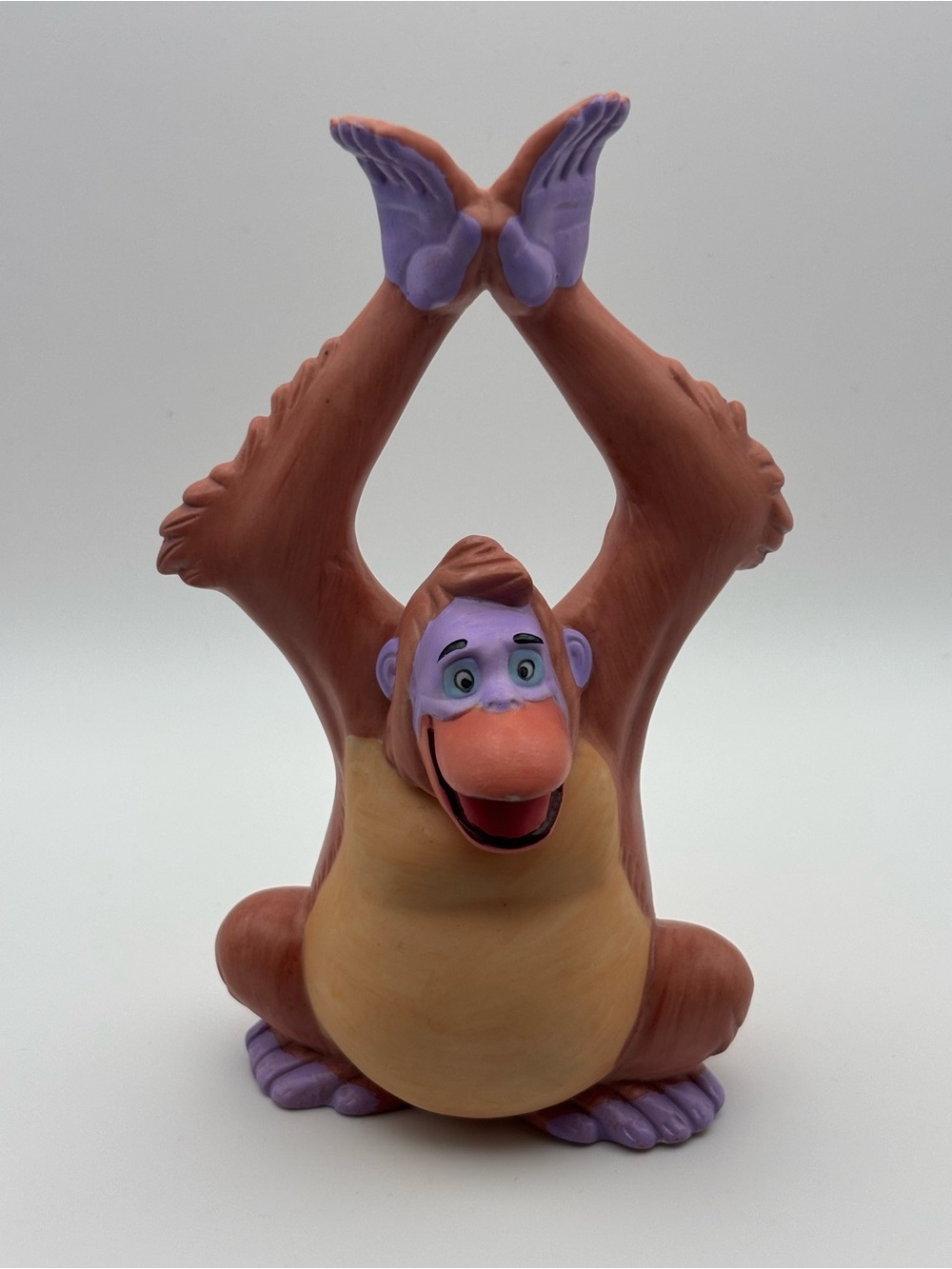 Vintage Rare Walt Disney Productions Jungle Book King Louie Ceramic Figurine